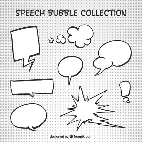 Manga speech bubbles Images - Free Download on Freepik