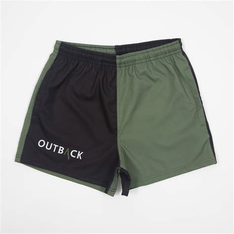 Outback Kids Khaki/Black Shorts