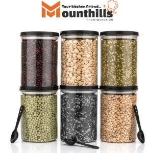 MOUNTHILLS Plastic Grocery Container - 900 ml Price in India - Buy ...