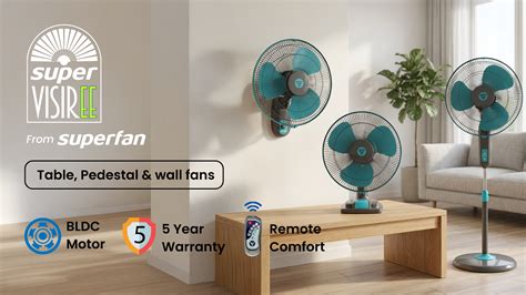 Buy BLDC Fan | India's First BLDC Fan | 5 Years Warranty – Superfan