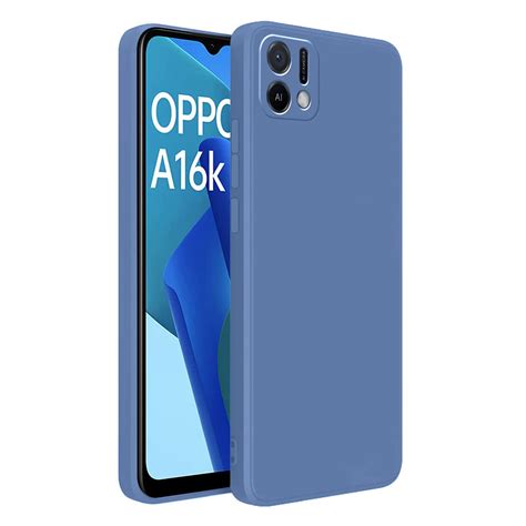 LIRAMARK Silicone Soft Back Cover Case for Oppo A16K | A16e (Silicone ...