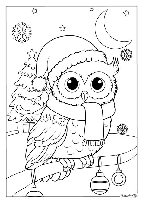 Owl Coloring Pages (Free Printable PDFs) | WakeTheKids