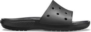 CROCS Women Classic Crocs Slides - Buy Black Color CROCS Women Classic ...