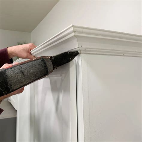 How To Install Kitchen Cabinet Crown Molding Family Handyman