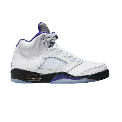 NIKE AIR JORDAN 5 RETRO - White — Zooko