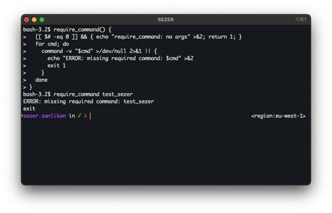 Temiz Shell Script Yazmanın Yolları: 10 Etkili Bash Fonksiyonu | Sezer.in