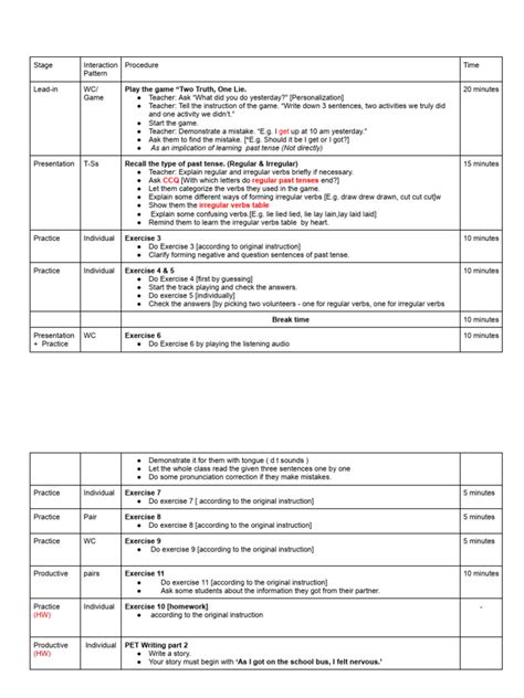 Teaching Simple Past Tense Lesson Plan 的图像结果