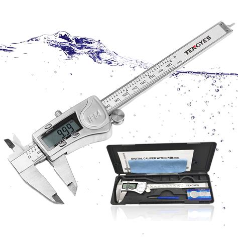 Digital Caliper Micrometer Measuring Tool - 6 inch Stainless Steel ...