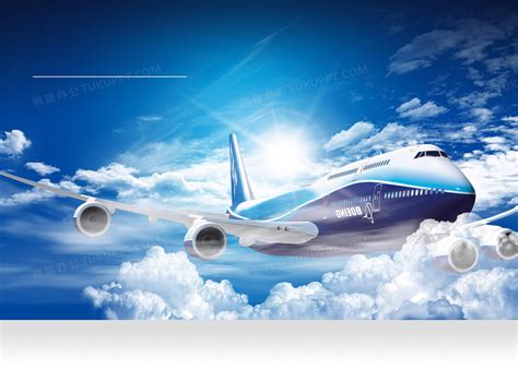 航天航空飞机大气背景背景图片素材免费下载_熊猫办公