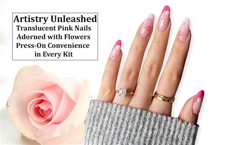 Buy Secret Lives Glossy Reusable Artificial Press on Nails Designer ...