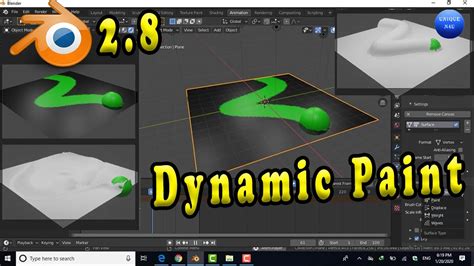 Blender Dynamic Paint Tutorial 的图像结果