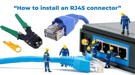 Image result for Conector RJ45 Installation
