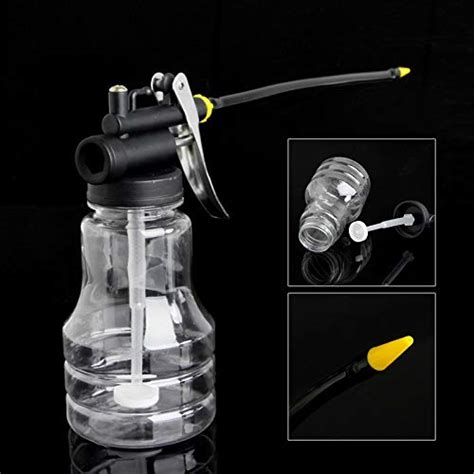 Buy GREASING MANUAL MINI PUMP TRANSPARENT MANUAL 250cc High Pressure ...