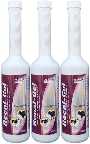 REFIT ANIMAL CARE Veterinary Calcium Gel for Cattle, Cow & Buffalo ...