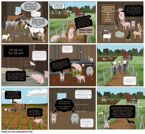 Scene 1 Animal Farm Storyboard by grammys