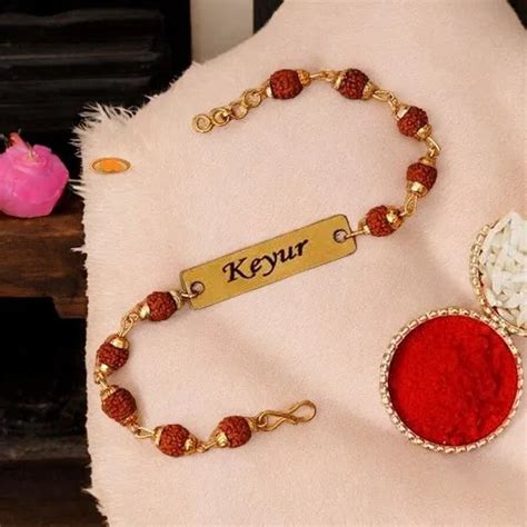 Rakhi Gift for Brother | Spiritual Rudraksha Rakhi in India – Zingy Gifts