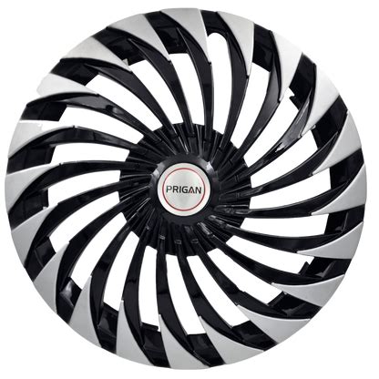 PRIGAN SWING BLACK SILVER WHEEL COVER (Set of 4) AVAILABLE IN 13,14,15 ...