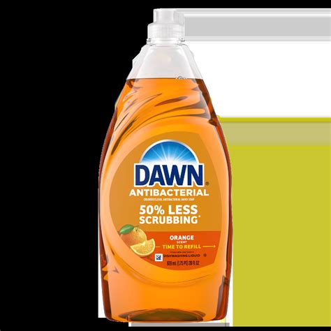 Dawn Antibacterial Hand Soap, Orange