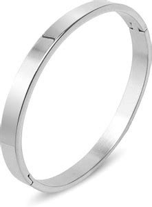 Silver Kada Design For Men - Buy Silver Kada Design For Men online at ...