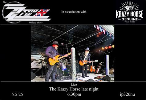 The ZZ Top GB Tribute Show live @ Krazy Horse late night!, Krazy Horse ...