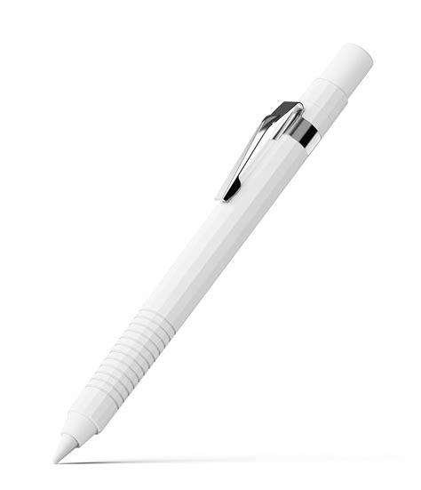 Apple Pencil USB C Case, Silicone Drafting Pencil Case - White