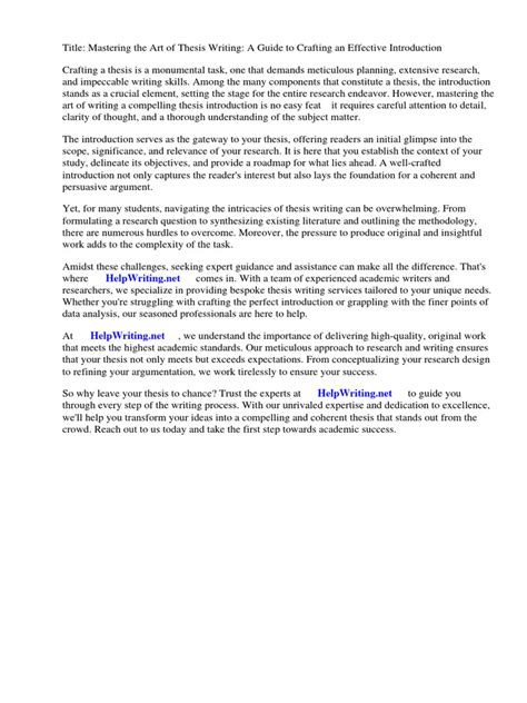 Image result for Dissertation Introduction Format Example