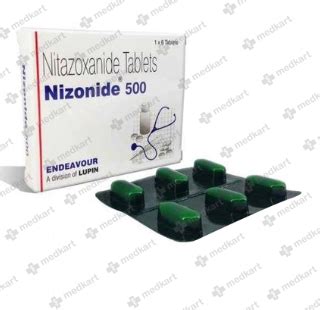 NIZONIDE 500MG TABLET 6'S : View Price, Combination and Alternatives ...