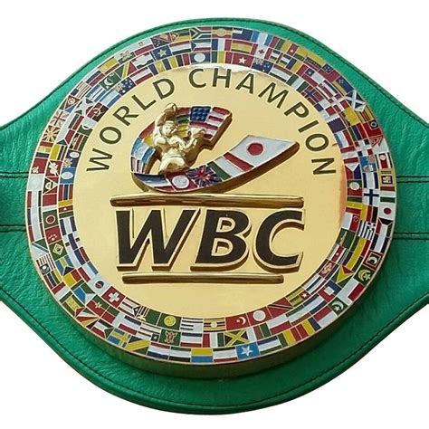 Buy House of Highland 77 WBC Championship Boxing Belt 3D Real Leather ...