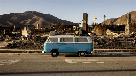 VW van somehow survives deadly Los Angeles fire: A 'beacon of hope ...