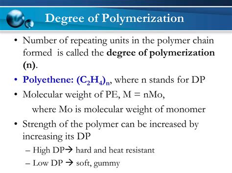 Degree Of Polymerization