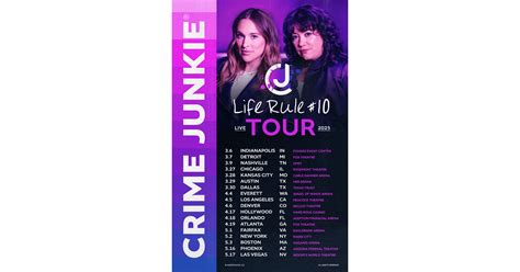 Crime Junkie Hosts Ashley Flowers and Brit Prawat Hit the Road with #1 ...