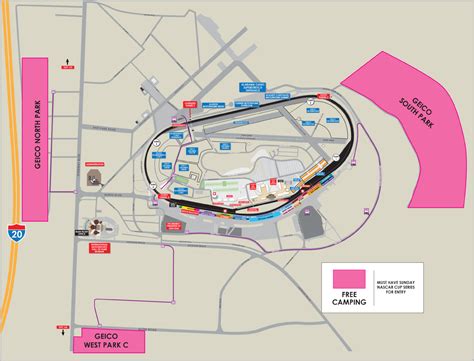 Talladega Superspeedway to offer a portion of campgrounds to Hurricane ...