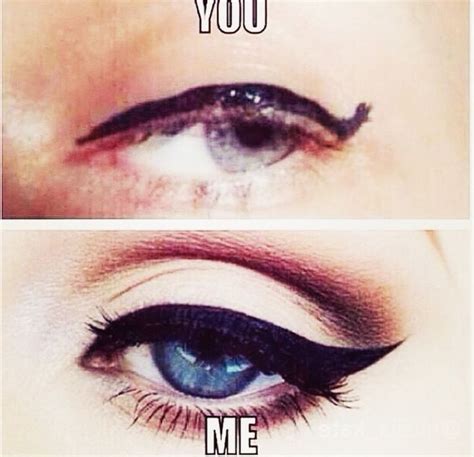 eye makeup meme