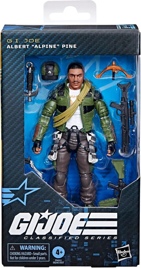 G.I. Joe Classified Series Alpine 6-Inch Action Figure by Hasbro – Blue ...
