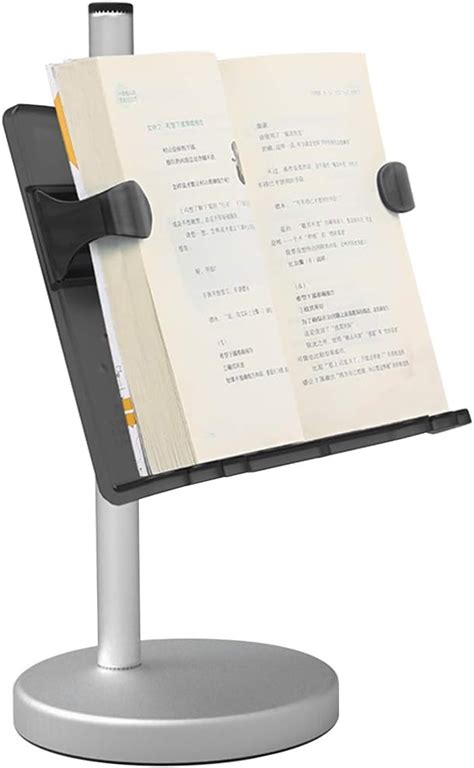 Buy Adjustable Height Book Stand for Reading, Hands Free Reading Book ...