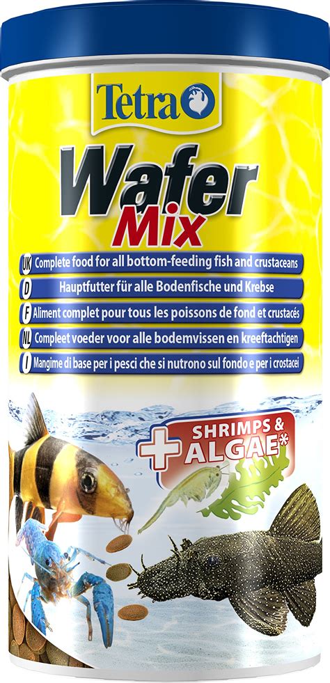 Buy Tetra Wafer Mix main feed (in wafer form for all ground fish and ...