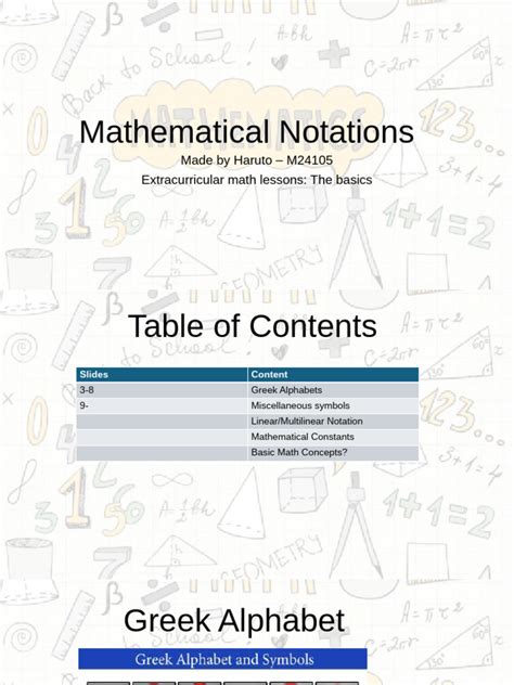 Notations Math 的图像结果