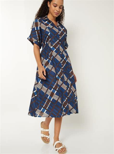 Buy Women Printed Shirt Dress Online at just Rs. 999.0 - 1000016063006 ...