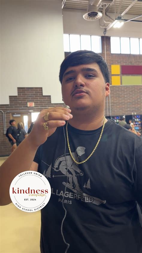 Tolleson Union High School District 214 | Kindness is about love and ...