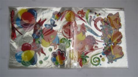 Jual kantong plastik ulang tahun / plastik bungkusan kado ulang tahun ...