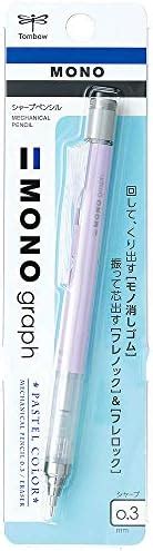 Tombow Mechanical Pencil Mono Graph Pastel,0.3 mm, Lavender, in Blister ...
