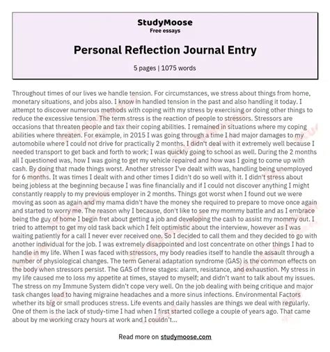 Image result for Journal Entry Essay Example