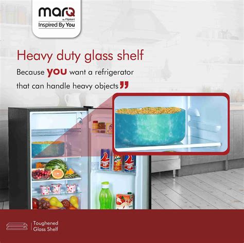 MarQ by Flipkart 90 L Direct Cool Single Door 1 Star Refrigerator with ...