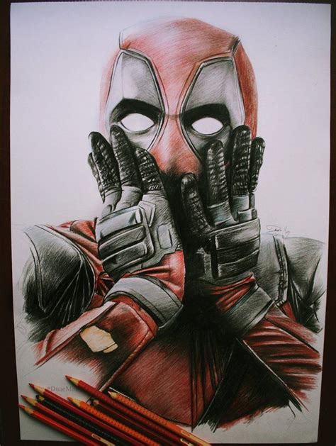 Image result for Deadpool Speed Drawing