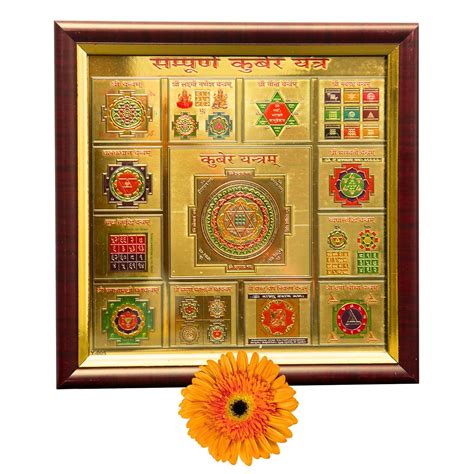 anciently Kuber Yantra Original | Premium Glass Covered Sampoorna ...