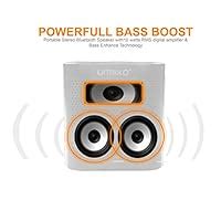 Umeko AUSTIN Bluetooth 4.0, 2 x 5W Powerful Bass 2.1 Channel Surround ...