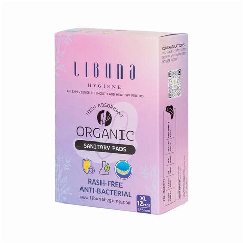 Buy Libuna Anti- Bacterial Rash-free Sanitary pads | L | Pack of 24 ...