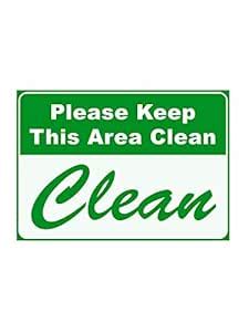 999Store office supplies sunboard keep area clean sticker signage sign ...