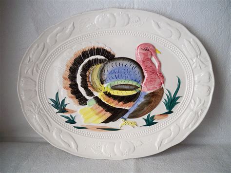 Trays & Platters Vintage Japanese turkey platter Dining & Serving etna ...