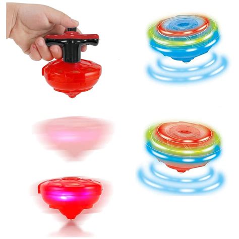 Buy Toy Imagine™ Lattoo Spinning Launcher Gyro Top with Flashing Led ...